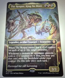 The Reaper, King No More (Borderless) Commander: Lorwyn Eclipsed Regular - Image 1