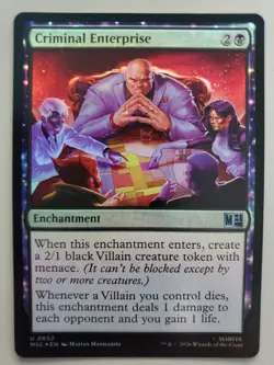 MTG Criminal Enterprise Commander: Marvel Super Heroes Foil Uncommon - Image 1