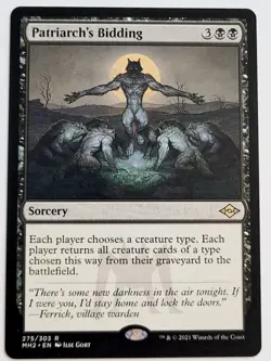 MTG Modern Horizons 2 - Patriarch's Bidding - NM - Image 1