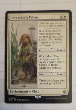 Caretaker's Talent Bloomburrow Regular - Image 1