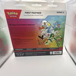 Pokemon TCG First Partner Illustration Collection Series 2 Box 9 Cards Promo - Image 2