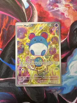 Pokemon TCG Marill - 232/217 Illustration Rare - Ascended Heroes NM Holofoil - Image 1