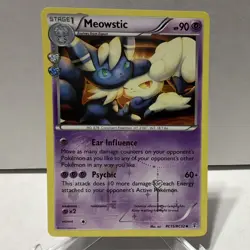Pokemon TCG Meowstic RC15/RC32 Generations Radiant Collection Holo 2016 - Image 1