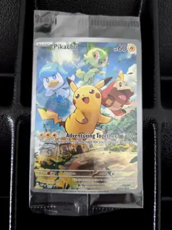 *SEALED* Pokemon Pikachu 027 SV: Scarlet/Violet Promo Holo Paldea Evolved - Image 1