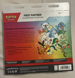 Pokemon First Partner Illustration Collection Series 2 Sealed **Ready To Ship** - Image 2