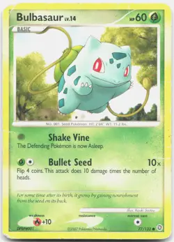 Bulbasaur 77/132 Common Secret Wonders Pokemon DMG - Image 1