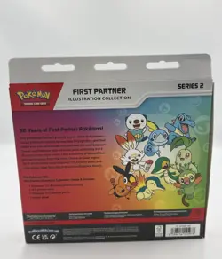 NEW! Pokemon First Partner Illustration Collection Series 2 Sealed - Image 2