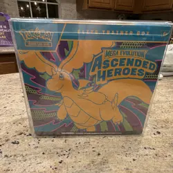 Pokemon TCG Mega Evolution Ascended Heroes Elite Trainer Box English Sealed - Image 1