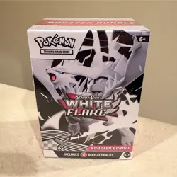 Pokemon TCG Scarlet & Violet: White Flare Booster Bundle Box - 6 Packs - SEALED - Image 1
