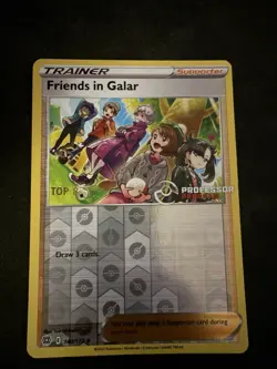 Pokemon Friends In Galar Top 8 Professor Program Promo 2022 140/172 - Image 1