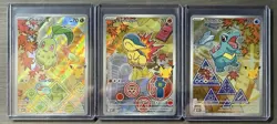 Pokemon TCG First Partners Series 2 Johto Promo Set Chikorita Cyndaquil Totodile - Image 1