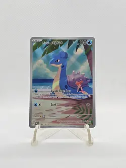 Misty's Lapras 194/182 Illustration Rare Pokemon Destined Rivals - Image 1