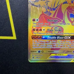 Reshiram & Charizard GX - SM247 Holo Promo Sun & Moon Promo Pokemon Holo NM - Image 5