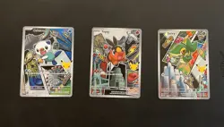 Pokemon TCG First Partner Illustration Collection Series 2 Unova GEN 5 Set NM - Image 1