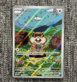 Patrat Illustration Rare 152/086 Pokemon White Flare ENG NM - Image 1