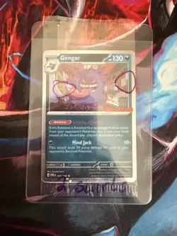 Sealed Gengar 050/088 GameStop Promo Cosmos Holo Double Swirl Pokemon - Image 1