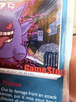 Sealed Gengar 050/088 GameStop Promo Cosmos Holo Double Swirl Pokemon - Image 4