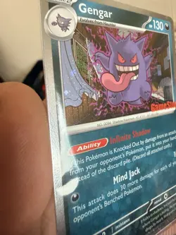 Sealed Gengar 050/088 GameStop Promo Cosmos Holo Double Swirl Pokemon - Image 5