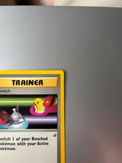 Switch Training Base Set Pokemon Card 95/102. Near Mint - Image 3
