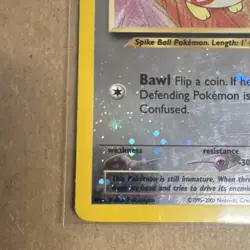 Pokemon TCG Southern Islands Togepi 04/18 Reverse Holo Promo 40HP Eng Fukuyama - Image 4