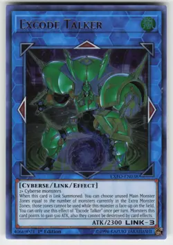 Excode Talker Unlimited Ultra Rare Extreme Force EXFO-EN038 NM - Image 1