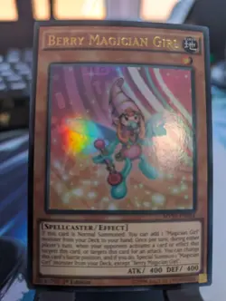 YuGiOh! Berry Magician MVP1-EN014 Ultra Rare 1st Ed - Image 1
