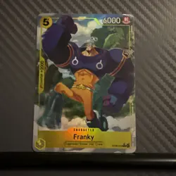 ST29-010 Franky Alt Art Starter Deck 29: Egghead One Piece TCG English Foil - Image 1