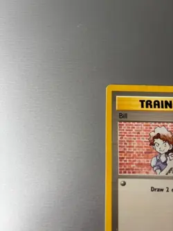 Bill Trainer Base Set Pokemon Card 91/102. Near Mint - Image 2
