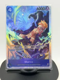 One Piece Marco PRB02-008 Premium Booster Vol. 2 Super Rare Foil - Image 1