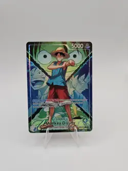 One Piece OP16-022 Monkey D Luffy Alt Art Leader OP16 - Image 1