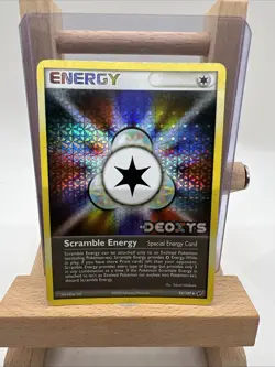Pokemon Card Ex Deoxys Scramble Energy 95/107 2005 Reverse Holo MP - Image 1