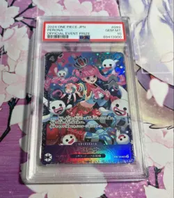 PSA10 Perona OP06-093 SR Flagship Battle Promo Championship One Piece Card Japan - Image 1