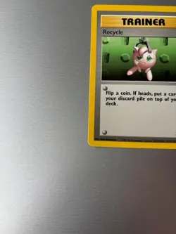 Recycle Trainer Base Set Fossil Pokemon Card 61/62. Near Mint - Image 4