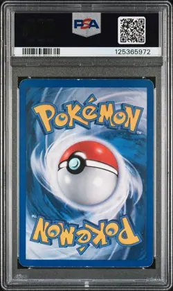 Pokemon TCG Lugia Neo Genesis Holo Rare Card 9/111 PSA 4 NEW CERT - SWIRL - Image 2
