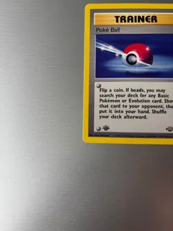 1st Edition Poke Ball Trainer Pokemon Card 64/64. Near Mint - Image 4