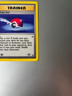 1st Edition Poke Ball Trainer Pokemon Card 64/64. Near Mint - Image 5