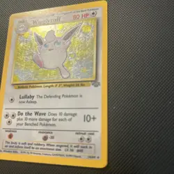 Pokemon Card - Wigglytuff Jungle No Set Symbol Error 16/64 Holo Rare - Image 2