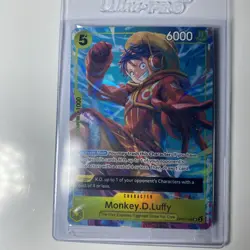 One Piece Illustration Box Volume 3 Monkey D Luffy Promo Alt Art Card English - Image 1