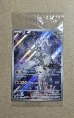 2025 Pokemon Journey Together N’s Reshiram Promo Card 167/159 Sealed - Image 1