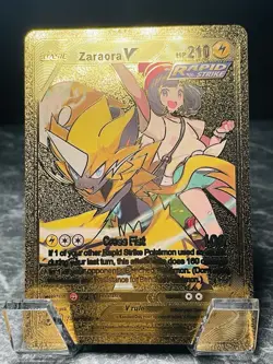 Zeraora V Gold Display Card Pokemon TCG [Zaraora] - Image 1