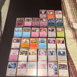 Authentic Pokemon TCG Assorted Reverse Holo Card Lot -40 rev Holo Cards! - Image 3