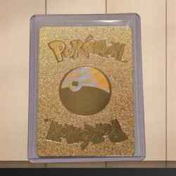 Custom Gold Metal Charizard VMAX 143/293 Fan Art Card · Pokemon Collectible - Image 2
