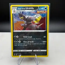 Urshifu 108/198 Chilling Reign Holo Rare Pokemon Card - NM-M - Image 1