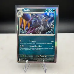 122/182 LOKIX | RARE HOLO | PARADOX RIFT POKEMON CARD - Mint - Image 1
