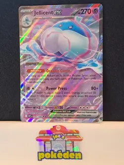 Jellicent ex 045/086 Sv: White Flare Holo Double Rare Pokemon TCG NM - Image 1