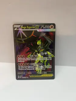 Mega Zygarde ex 104/088 Me03: Perfect Order Holo Pokemon NM POR - Image 1