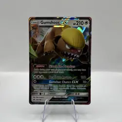 Pokemon TCG Gumshoos GX 110/149 SM Base Set Ultra Rare Full Art Holo - Image 1