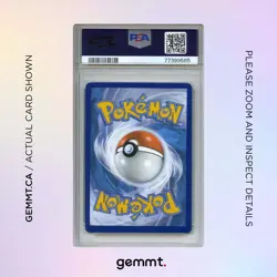 2022 POKEMON SWORD & SHIELD BRILLIANT STARS #TG16 FULL ART/MIMIKYU V PSA 9 - Image 2