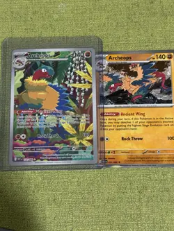 Archeops Illustrator Rare 132/086 - Pokemon Black Bolt/White Flare - Mint - Image 3