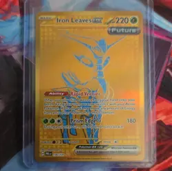 Pokemon TCG Iron Leaves ex 176/131 Hyper Rare - Image 1